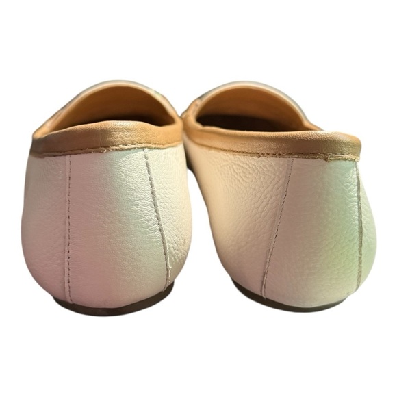 Aerosoles Drive Along Horsebit Leather Driving Loafers Ivory Beige Size 9.5 - Picture 10 of 14